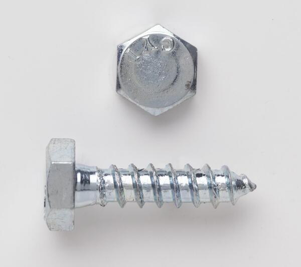 14X112HLBZ 1/4 X 1-1/2 HEX LAG BOLT ZINC PLATED